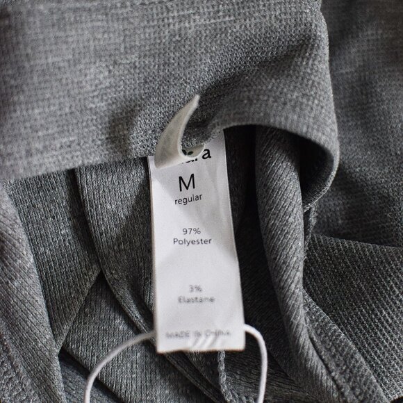 NWT Halara Adjustable Strap Wide Leg Overalls Gray Pockets Size M - Picture 9 of 9